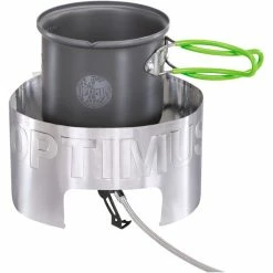 Optimus Windshield Wind Protection for Vega + Polaris -Stoves & Grills Sales 8018802 Vega with Terra Weekend Windshield and fuel hose