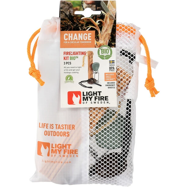 Light My Fire FireLighting Kit BIO sandygreen/cocoshell 4 Light My Fire FireLighting Kit BIO sandygreen/cocoshell - Image 2